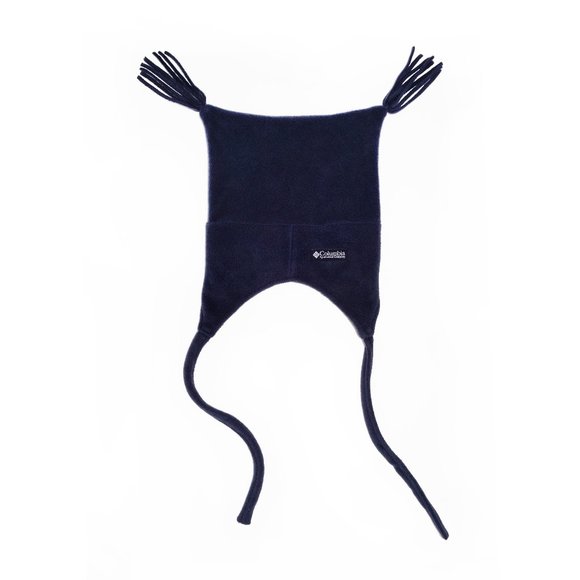 Columbia KIDS navy youth fleece beanie hat - Picture 1 of 4